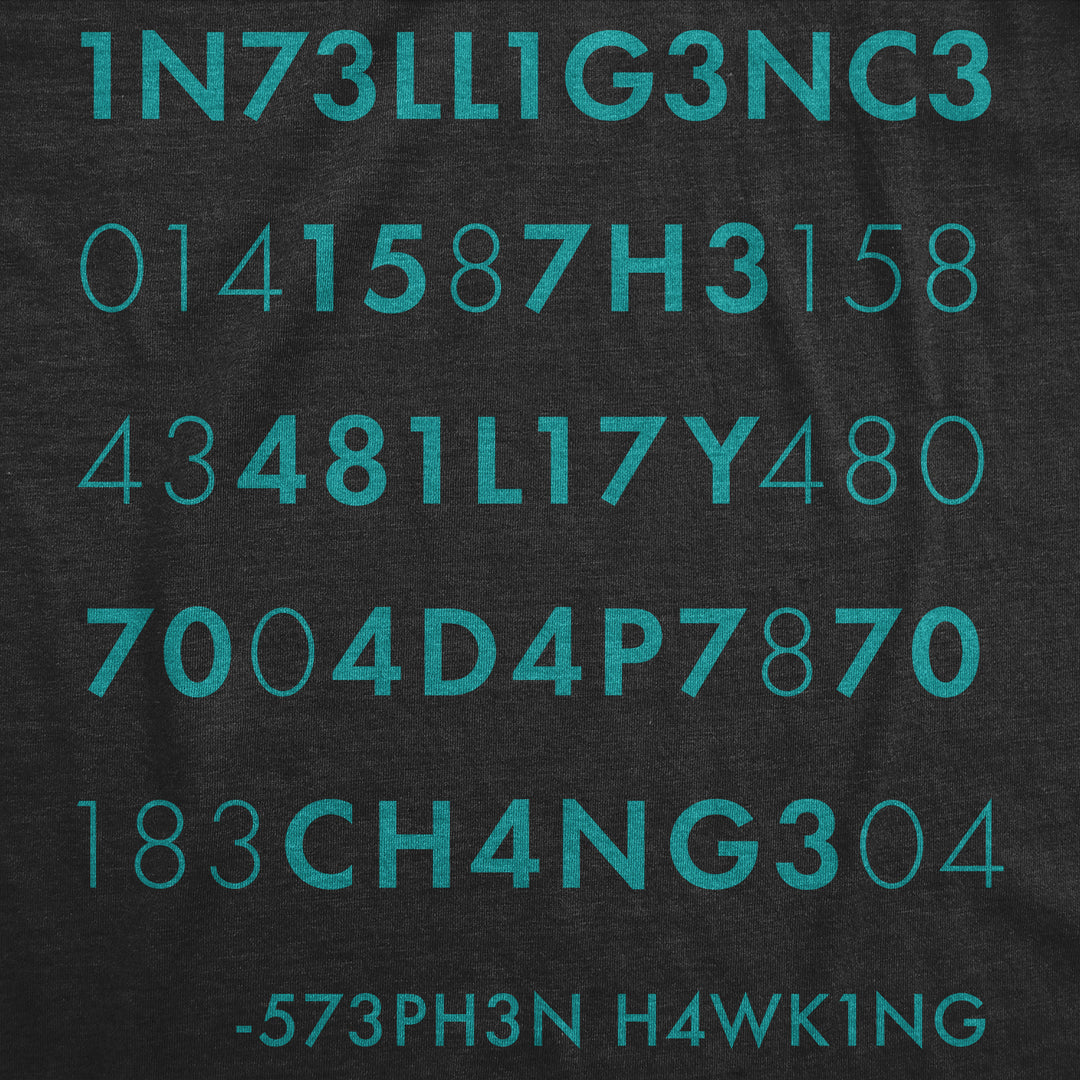 1N73LL1G3NC3 Men's T Shirt
