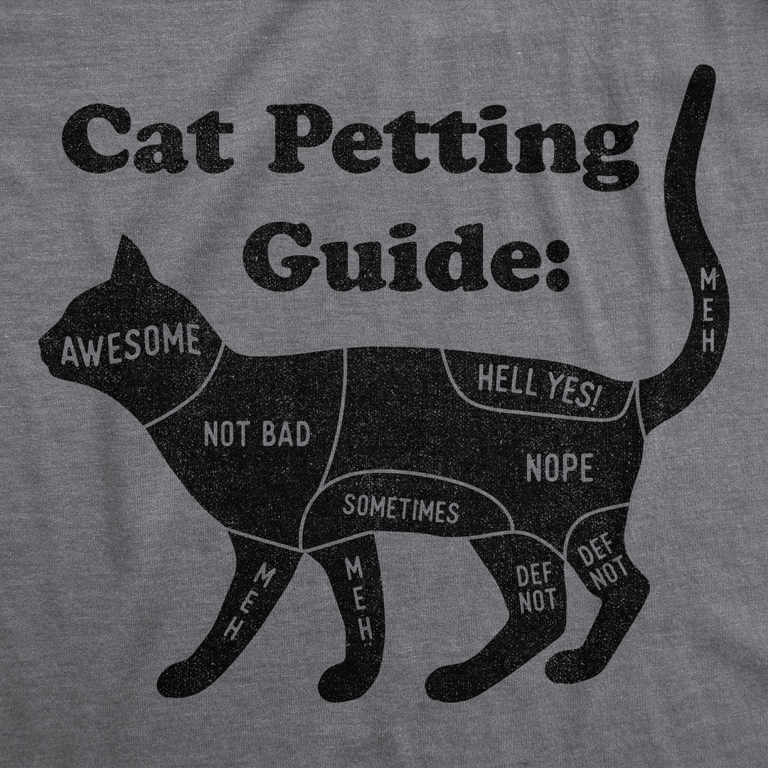 Cat Petting Guide Women's T Shirt