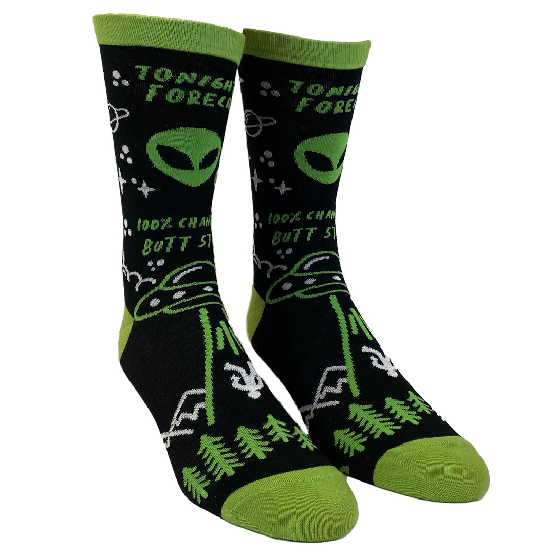 Mens 100% Chance Of Butt Stuff Socks