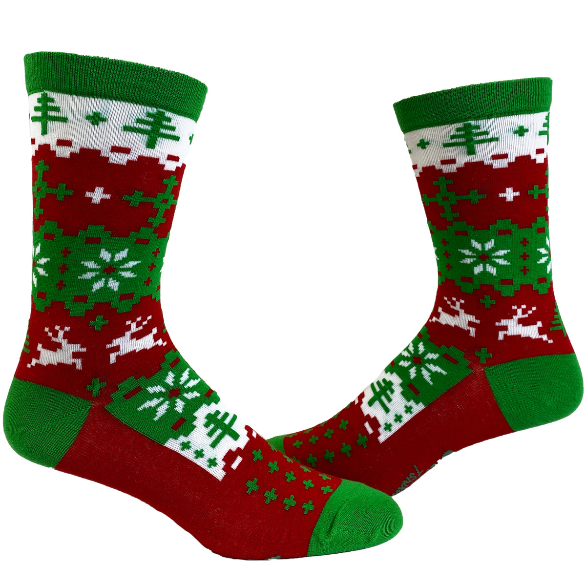 Funny Ugly Xmas Sweater Womens Ugly Christmas Sweater Sock Nerdy Christmas Tee