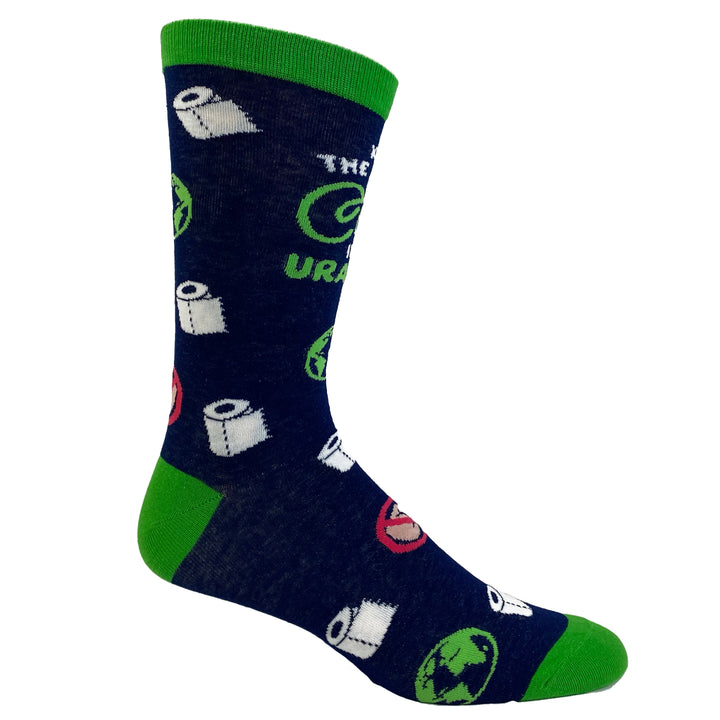 Mens Keep The Earth Clean It's Not Uranus Socks