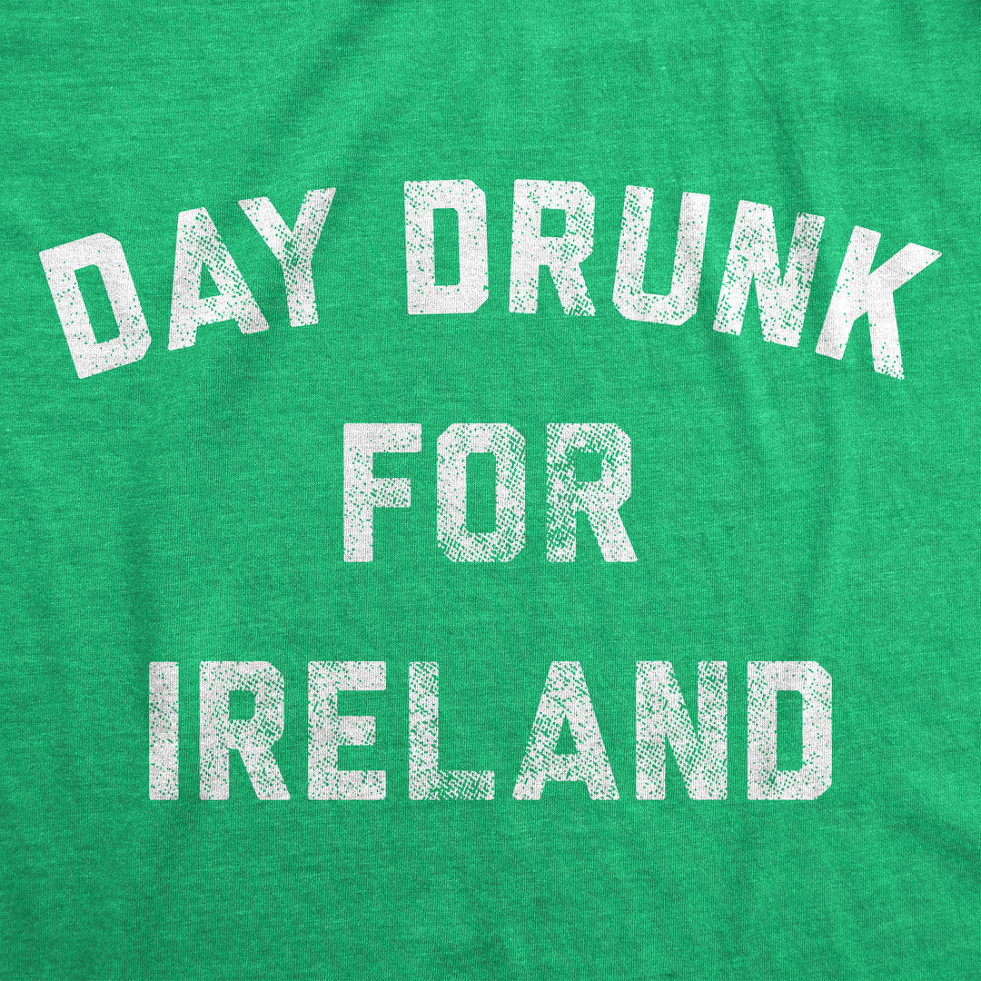 Day Drunk For Ireland Men's T Shirt