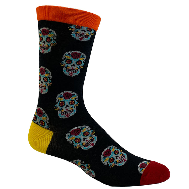 Mens Sugar Skull Socks