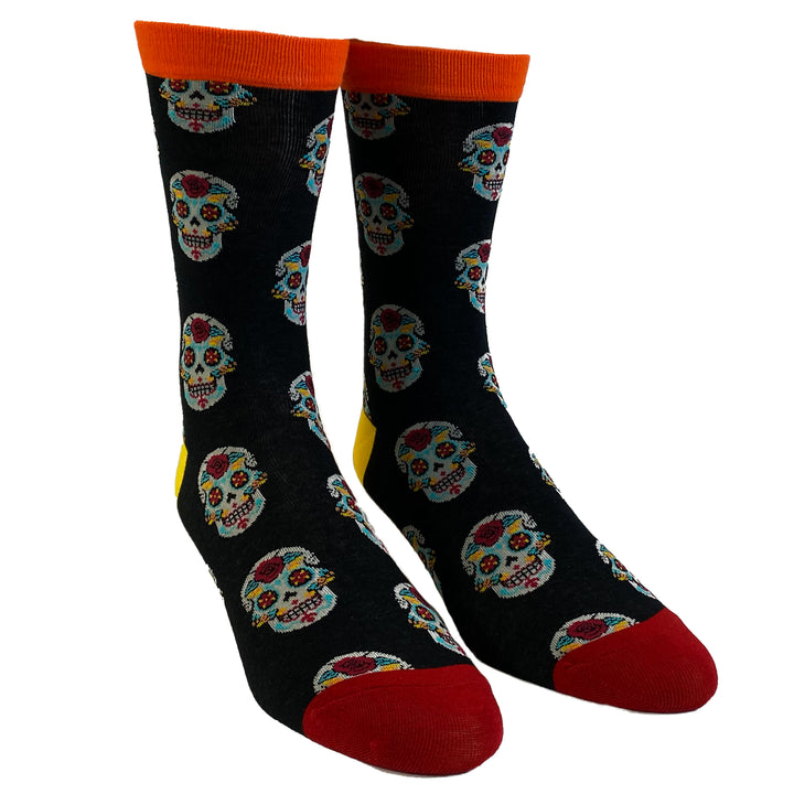 Mens Sugar Skull Socks