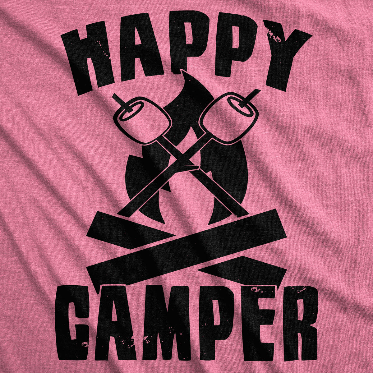Happy Camper Women&#39;s Tshirt