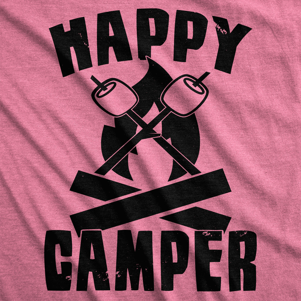 Happy Camper Womens Tee Women&#39;s T Shirt