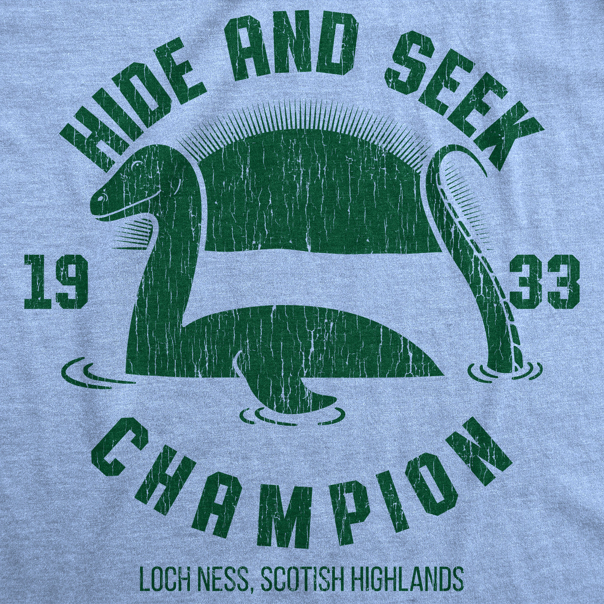 Loch Ness Hide And Seek Champion Women&#39;s T Shirt