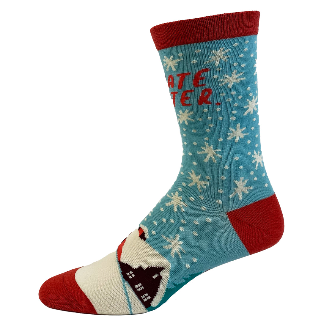 Mens I Hate Winter Socks