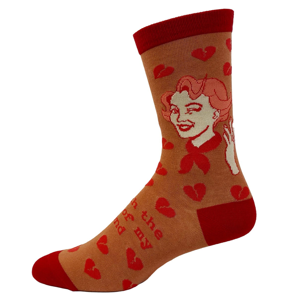 Womens I Want To Kiss You With The Back Of My Hand Socks