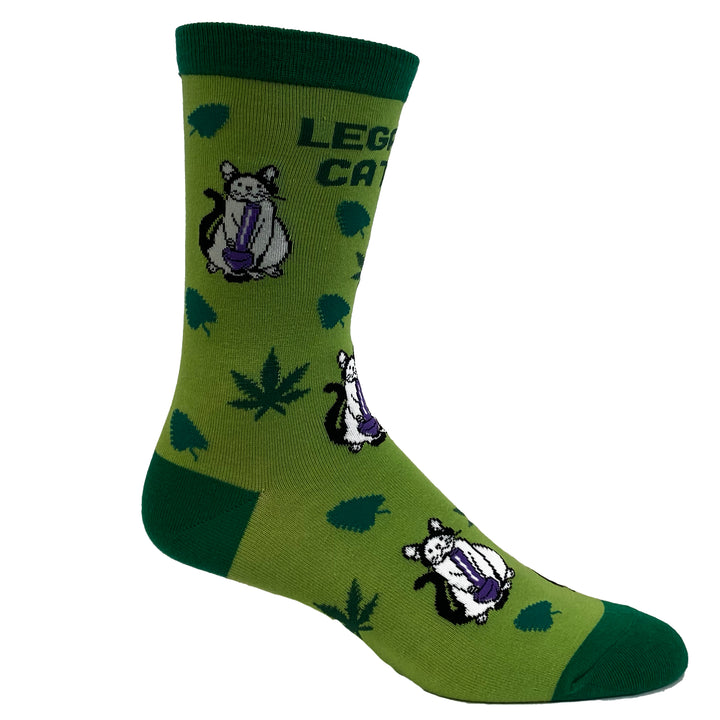 Womens Legalize Catnip Socks