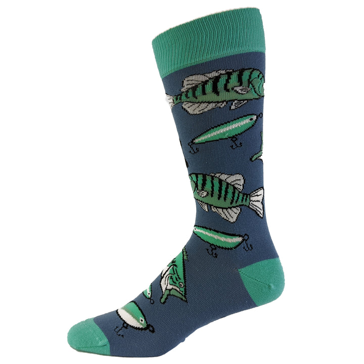 I Like Fishing And Maybe 3 People Socks