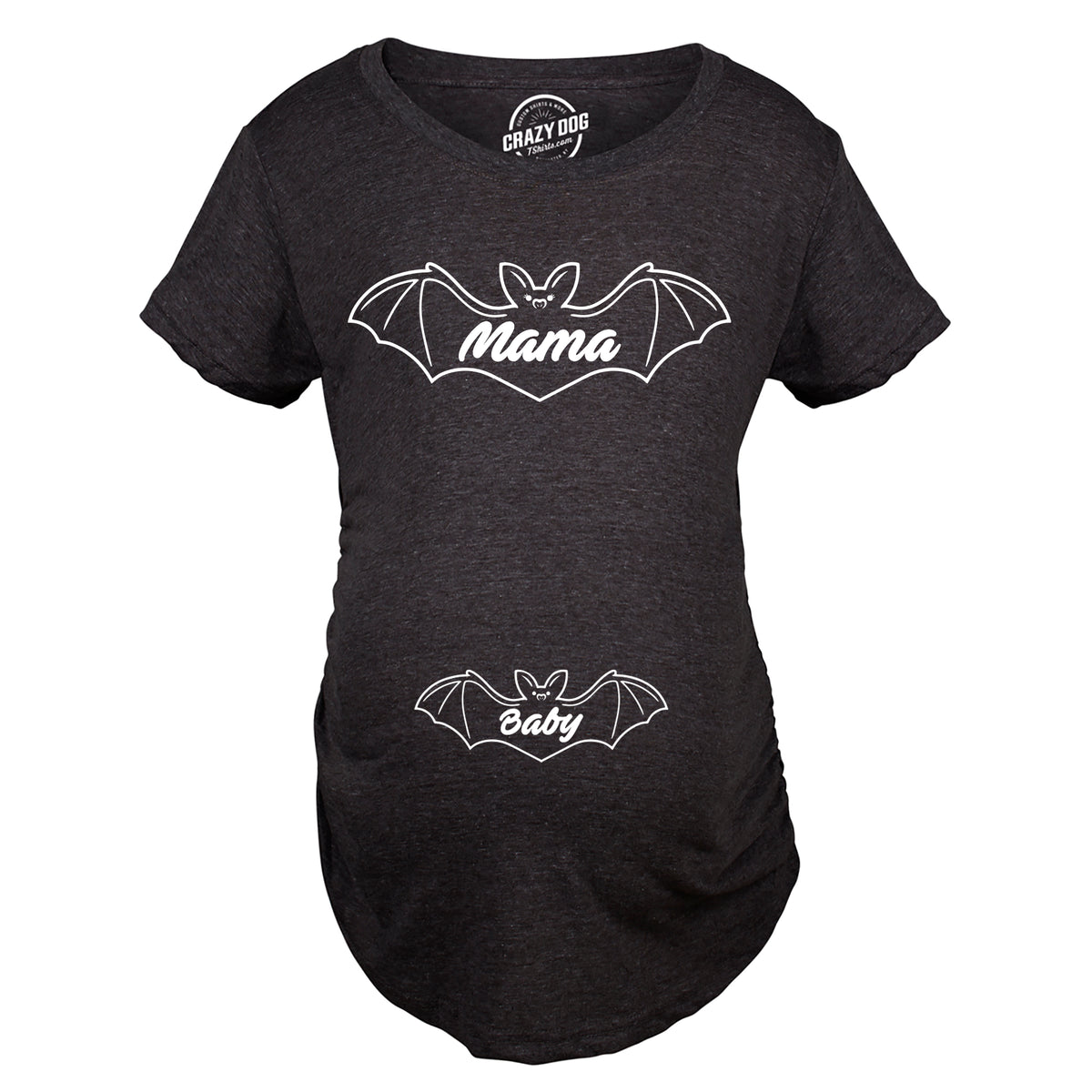 Mama Bat Baby Bat Maternity T Shirt