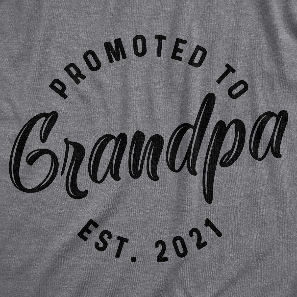 Promoted To Grandpa 202X Men&#39;s T Shirt