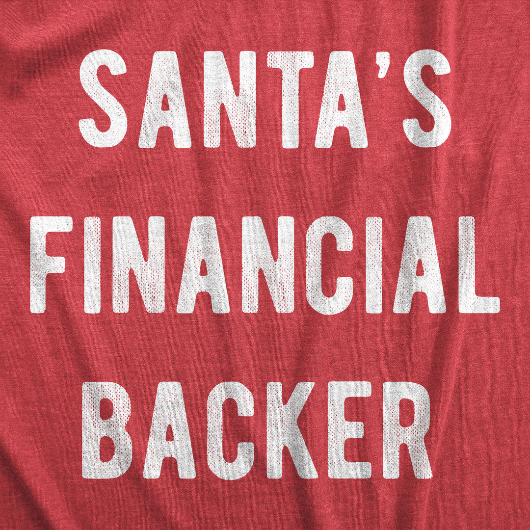 Santa's Financial Backer Women's T Shirt