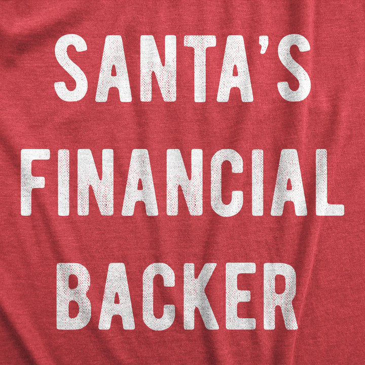 Santa's Financial Backer Women's T Shirt