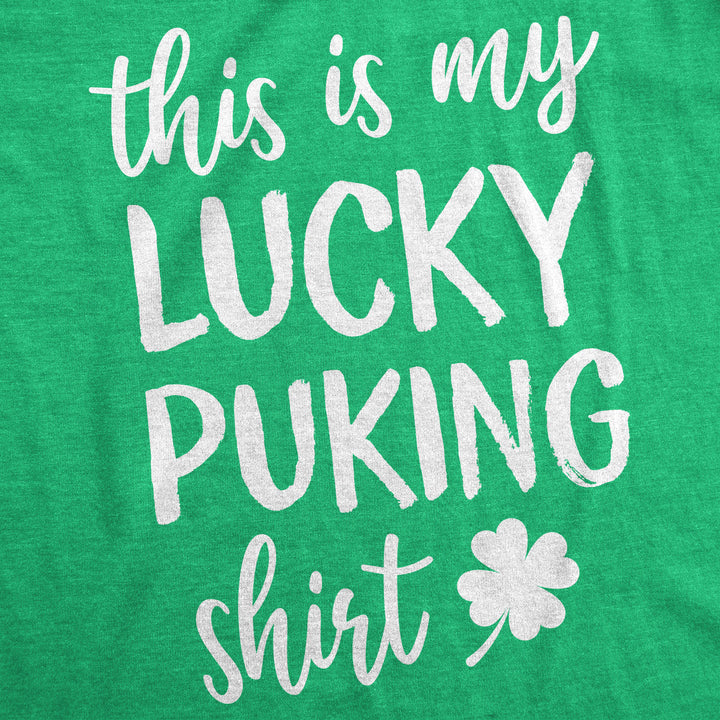 This Is My Lucky Puking Shirt Women's T Shirt