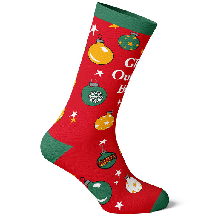 Mens Check Out My Balls Socks