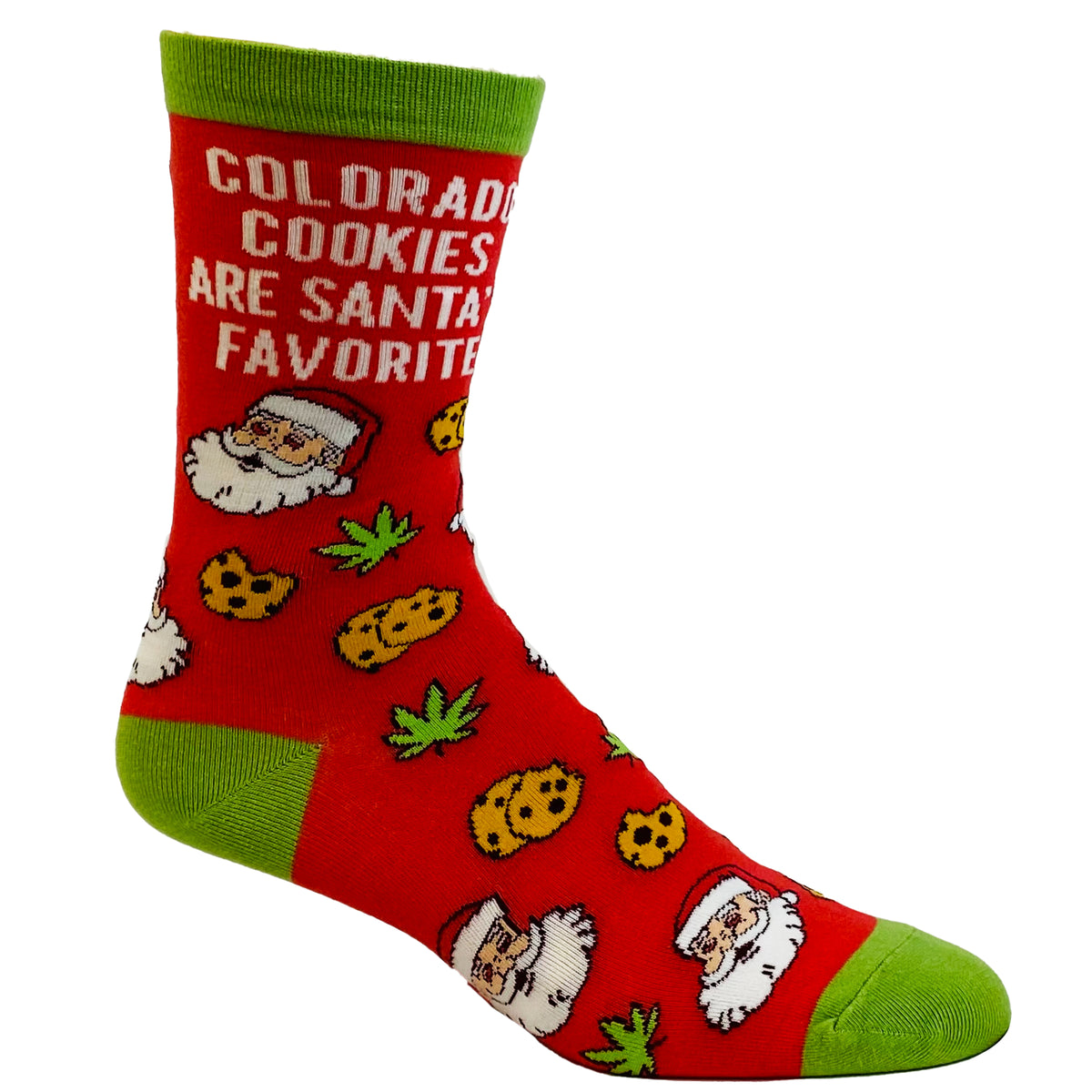 Women&#39;s Colorado Cookies Are Santa&#39;s Favorite Socks