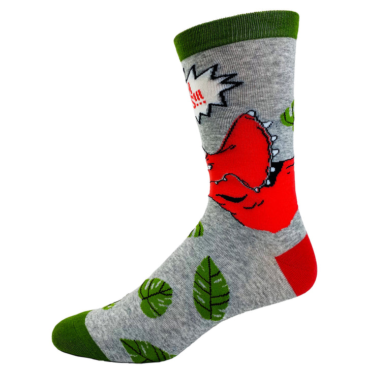 Dadasaurus Triceratops Socks