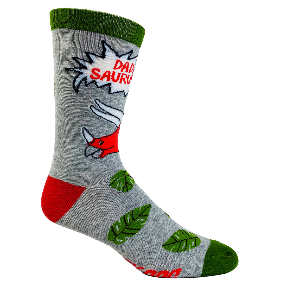 Dadasaurus Triceratops Socks