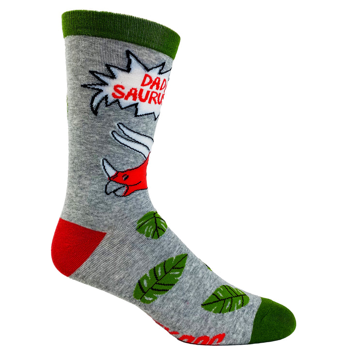 Dadasaurus Triceratops Socks