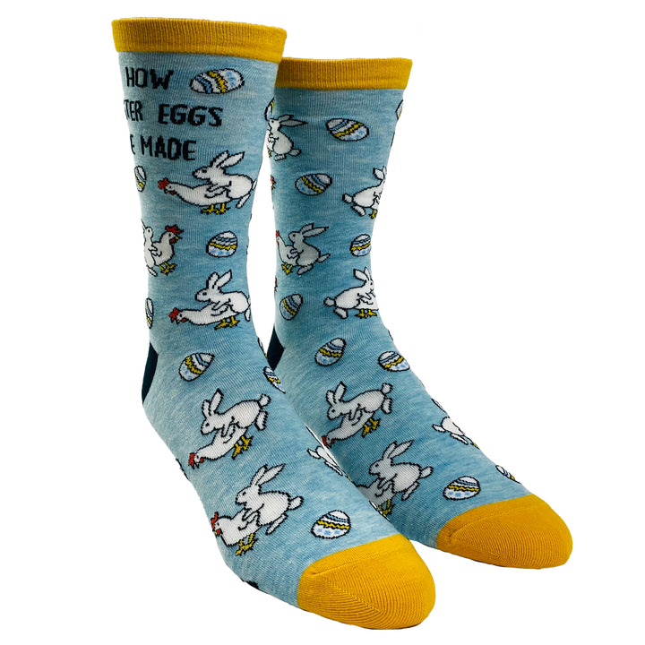 Men's How Easter Eggs Are Made Socks