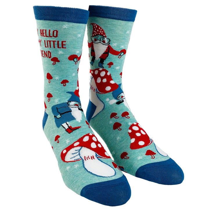 Women's Say Hello To My Little Friend Socks