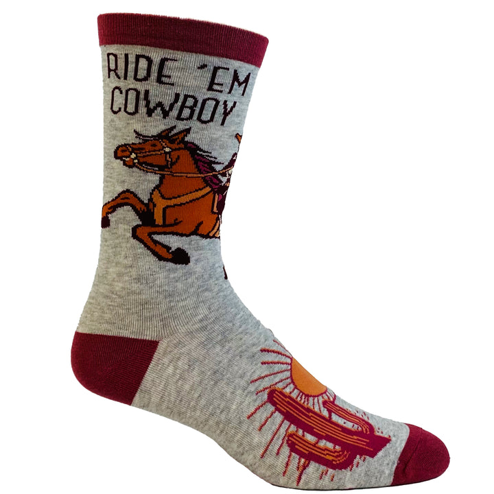 Men's Ride Em Cowboy Socks