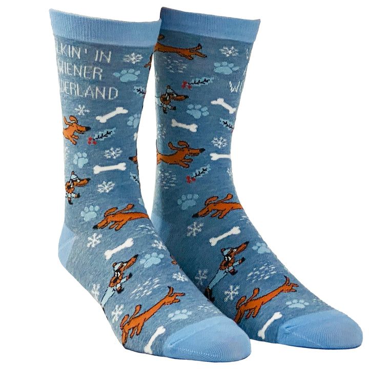 Women's Walkin In A Wiener Wonderland Socks
