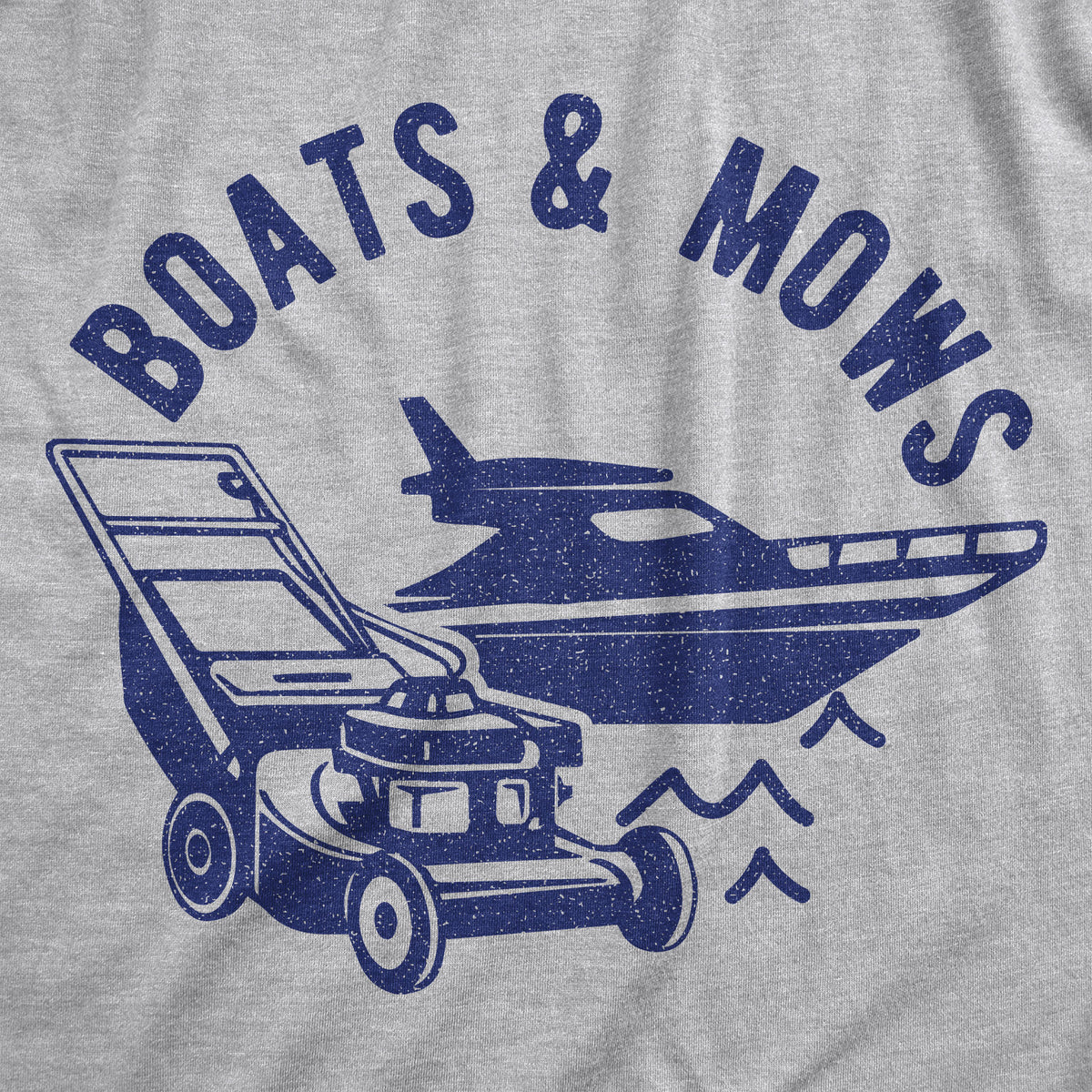 Boats And Mows Men&#39;s T Shirt