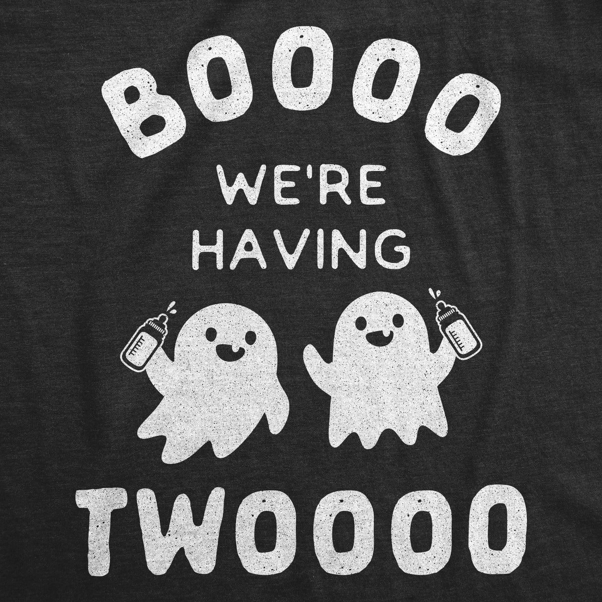 Booo We&#39;re Having Twooo Maternity T Shirt