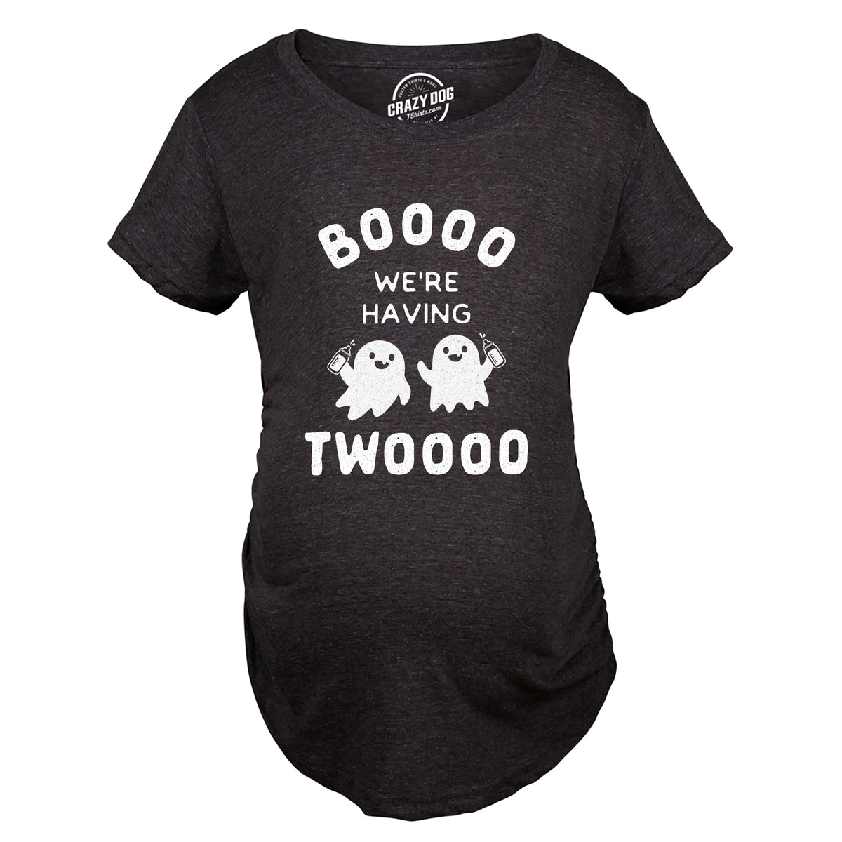 Booo We&#39;re Having Twooo Maternity T Shirt