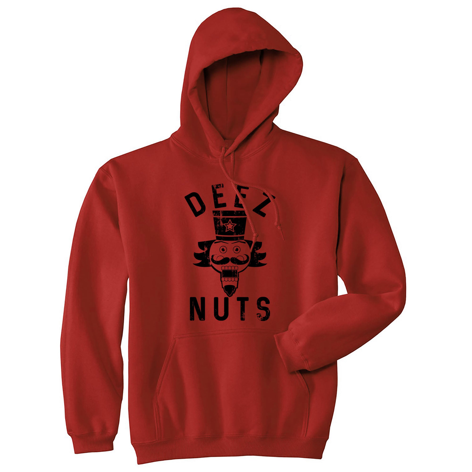Funny Red - Deez Nuts Deez Nuts Hoodie Nerdy Christmas Sex Tee