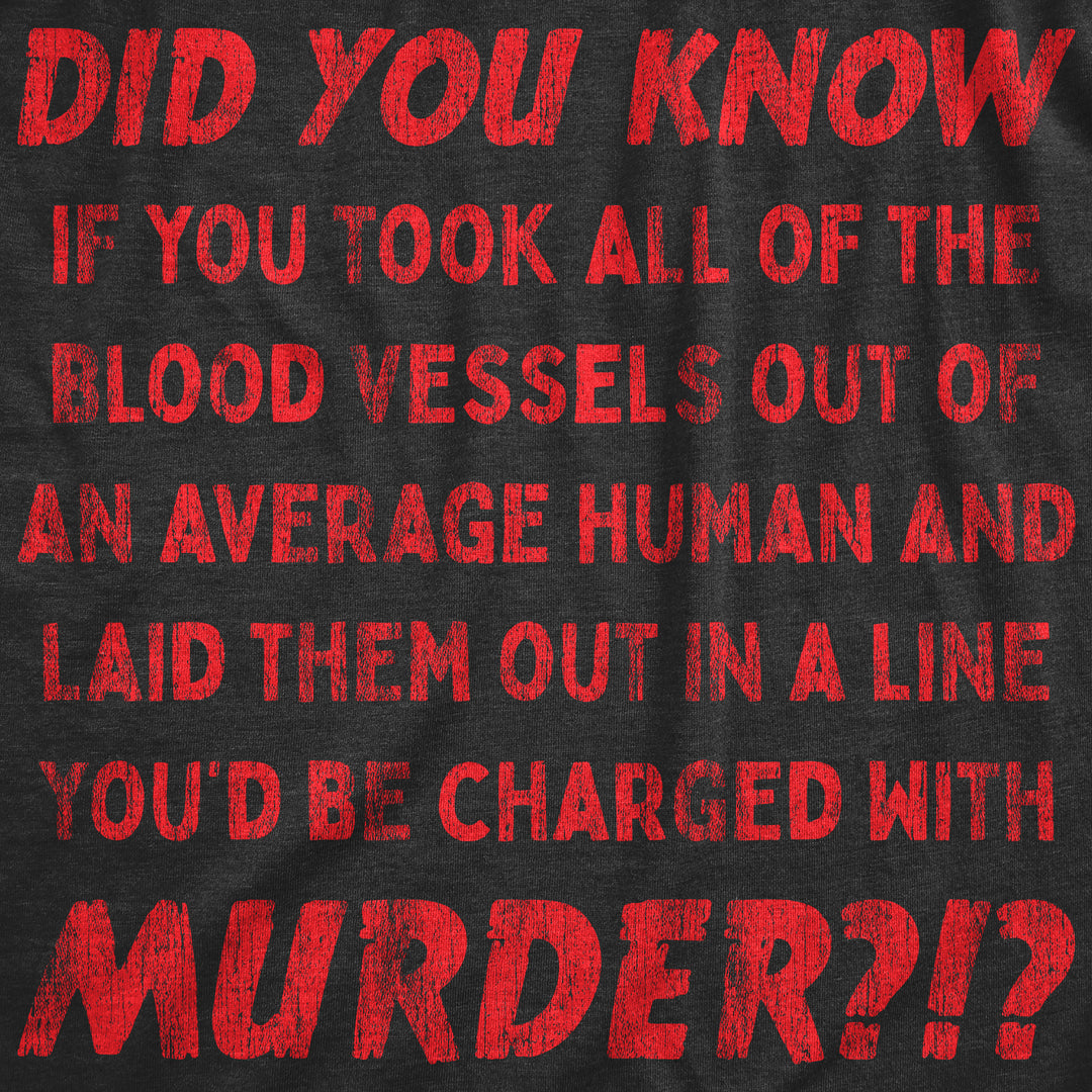 Charged With Murder Women's T Shirt