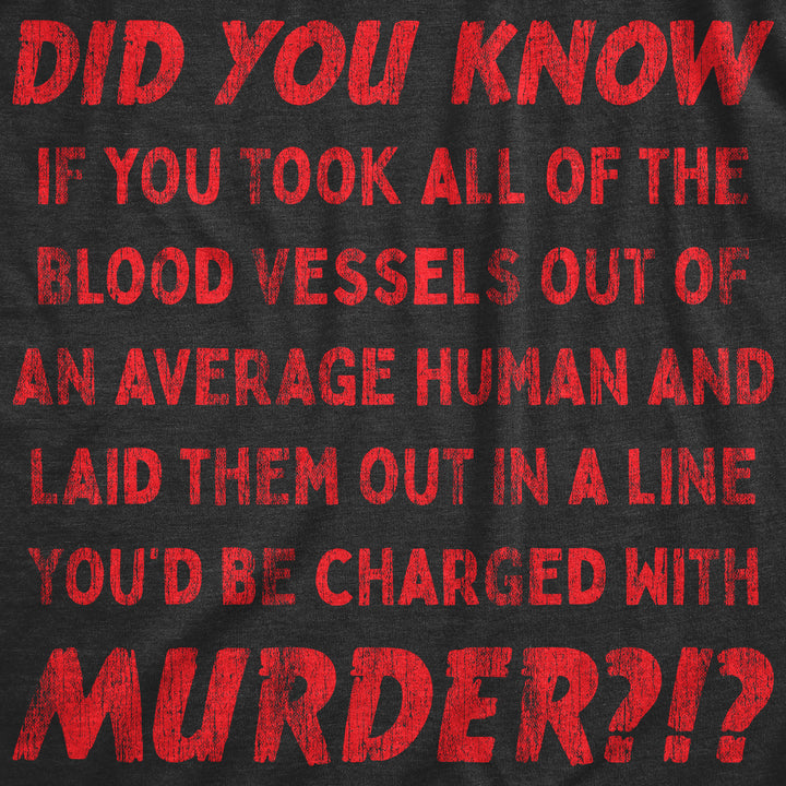 Charged With Murder Women's T Shirt