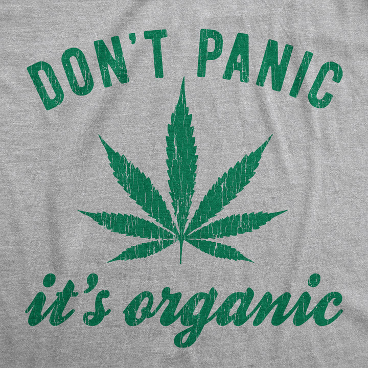 Don't Panic It's Organic Men's T Shirt