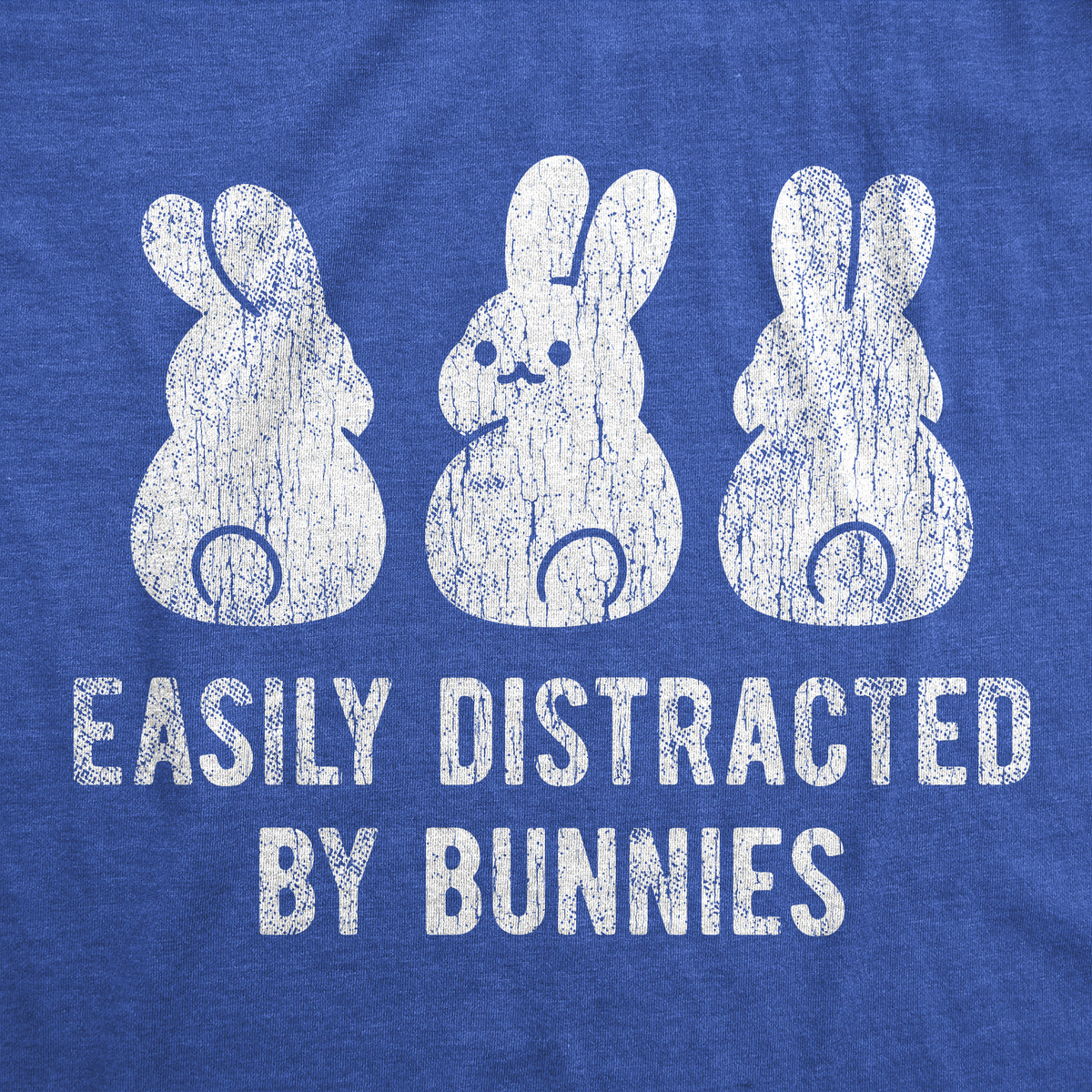 Easily Distracted By Bunnies Women&#39;s T Shirt