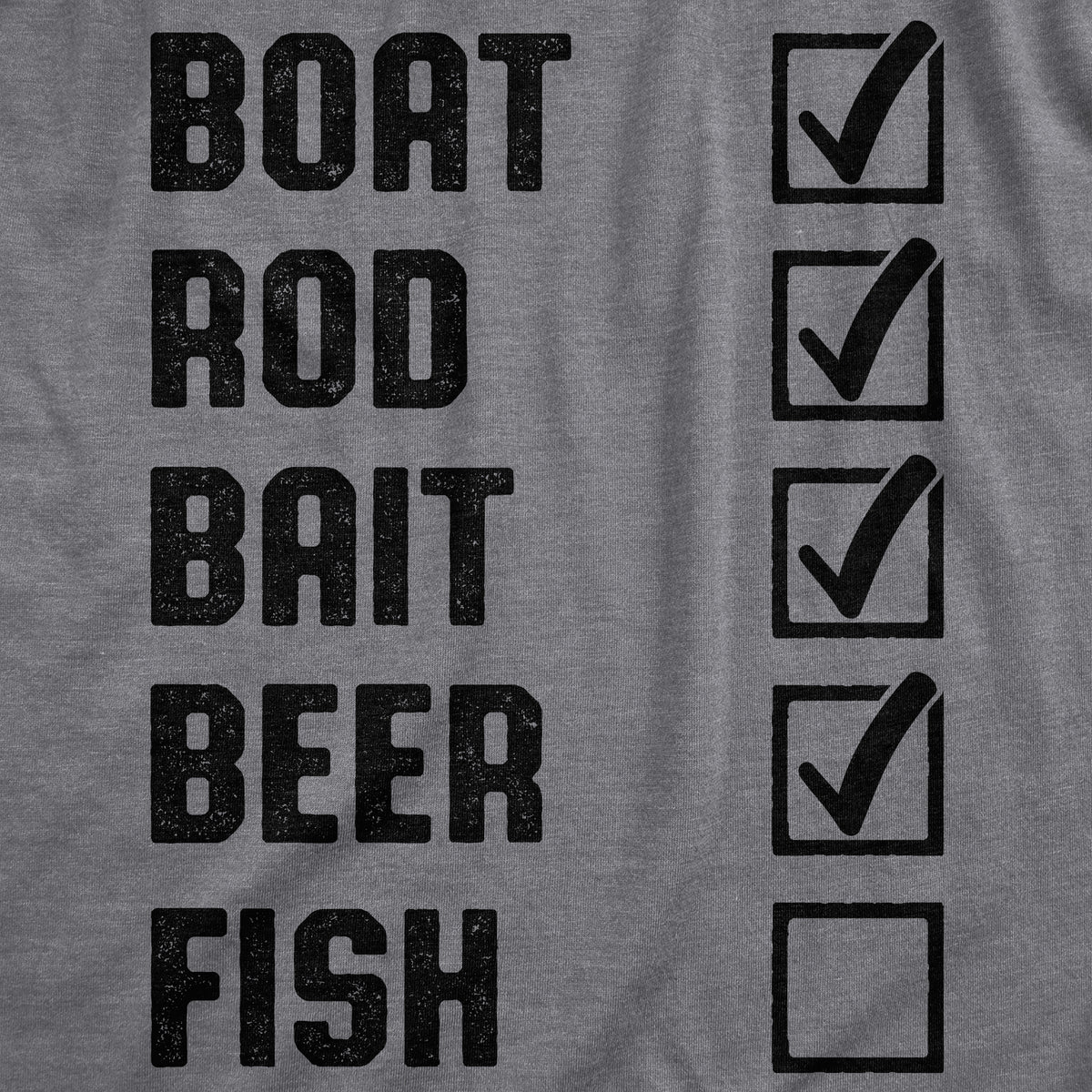 Fishing List Men&#39;s T Shirt