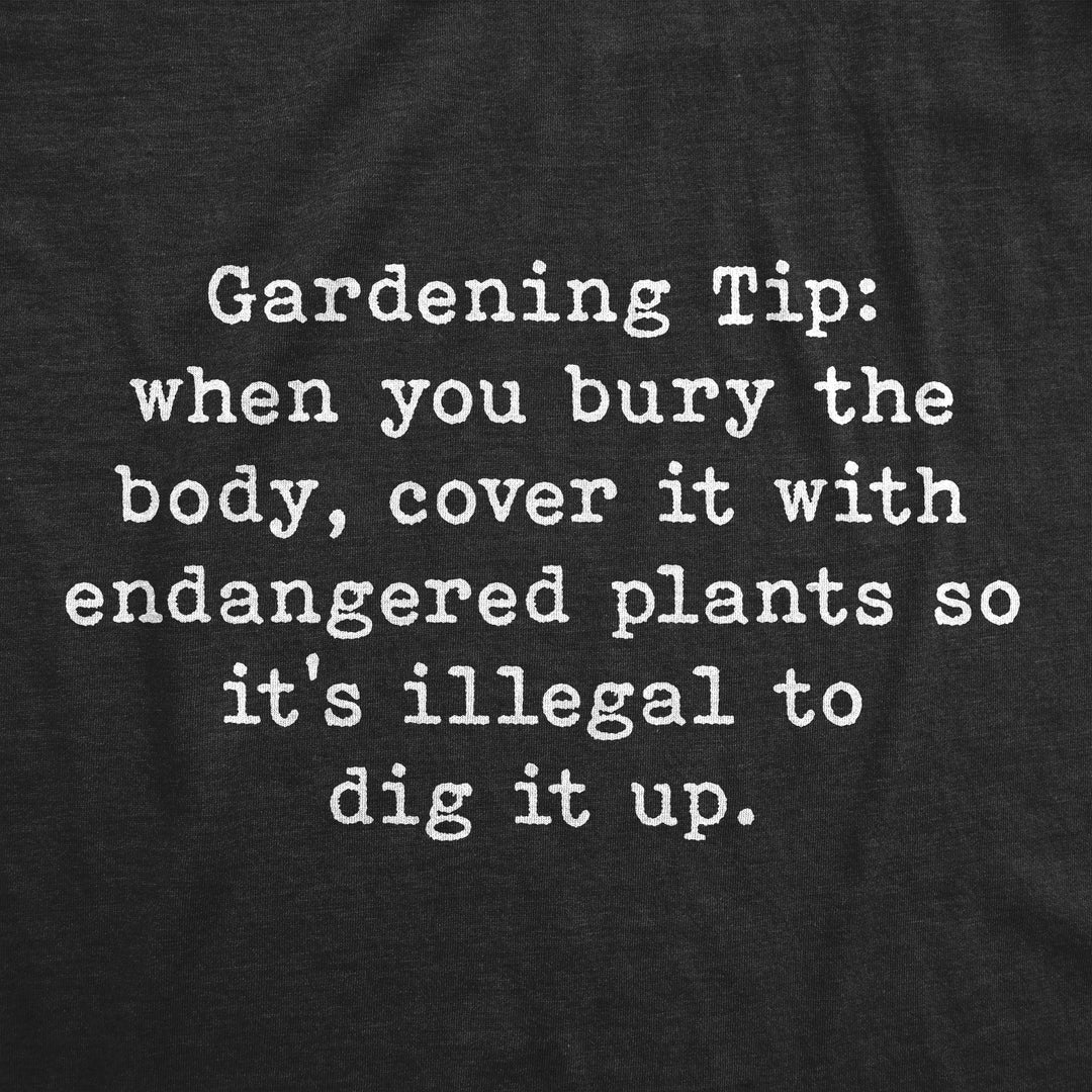 Gardening Tip Women's T Shirt