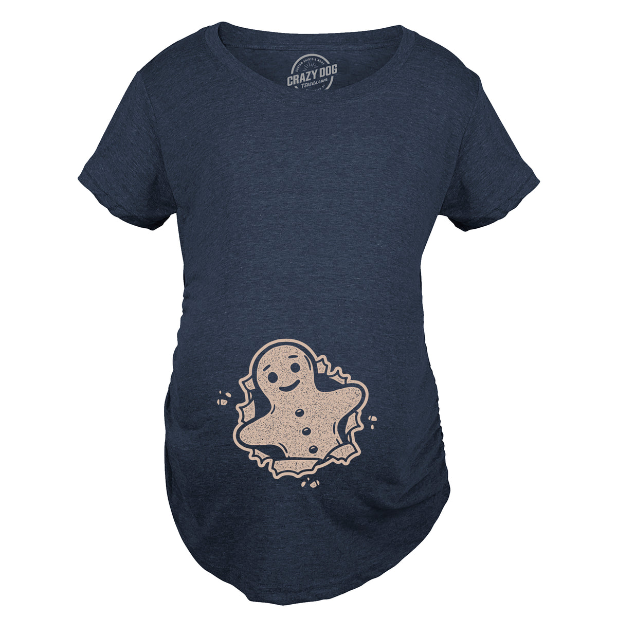 Gingerbread Cookie Maternity T Shirt