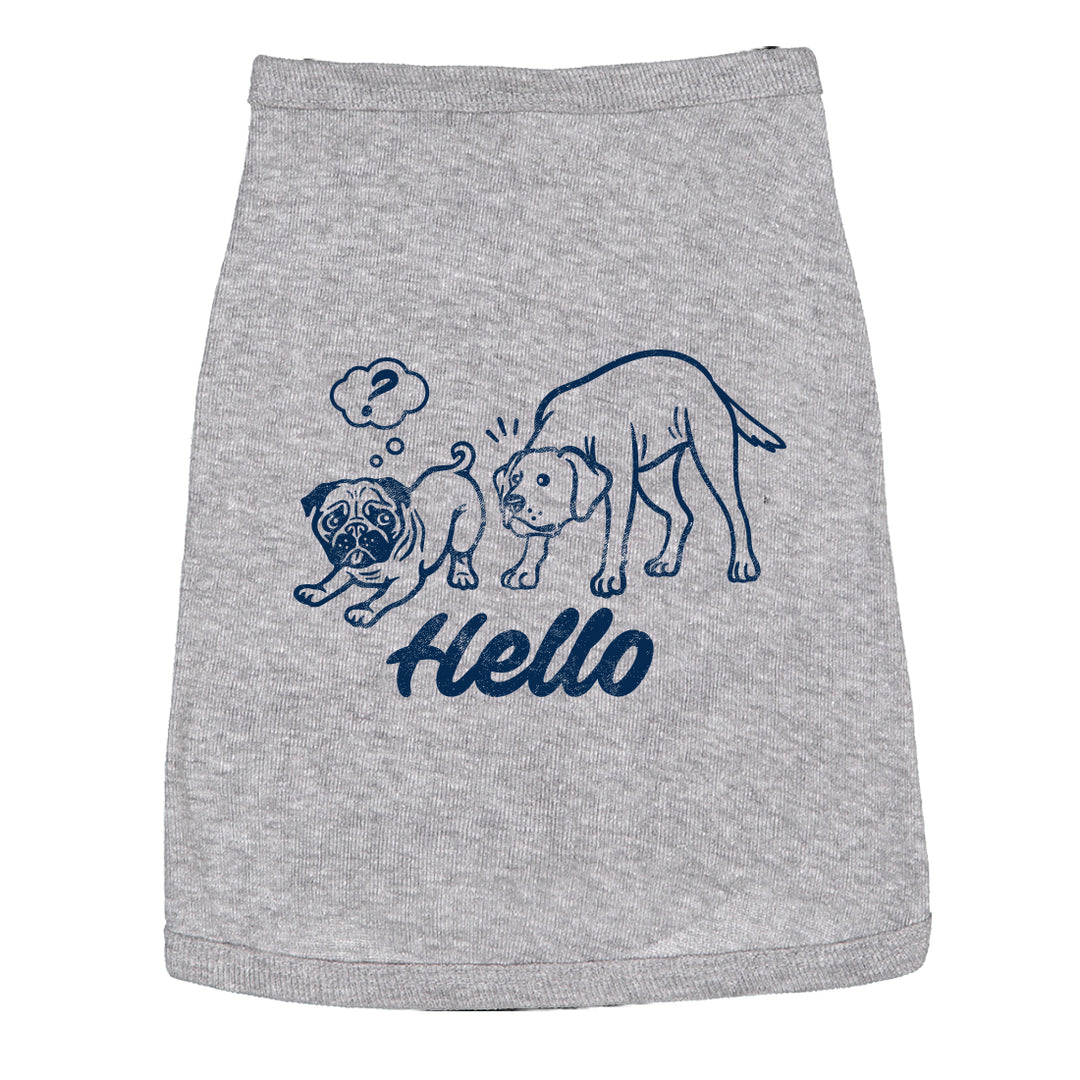 Hello Dog Shirt
