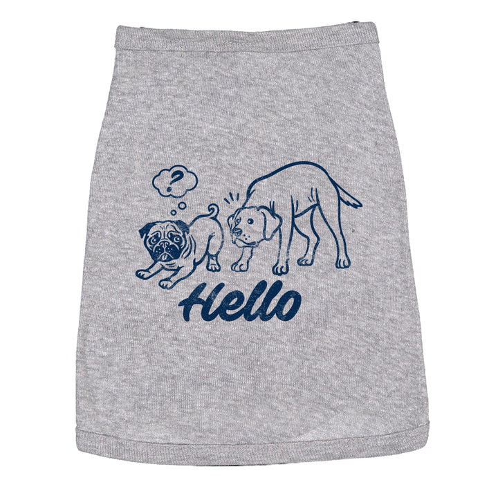 Hello Dog Shirt