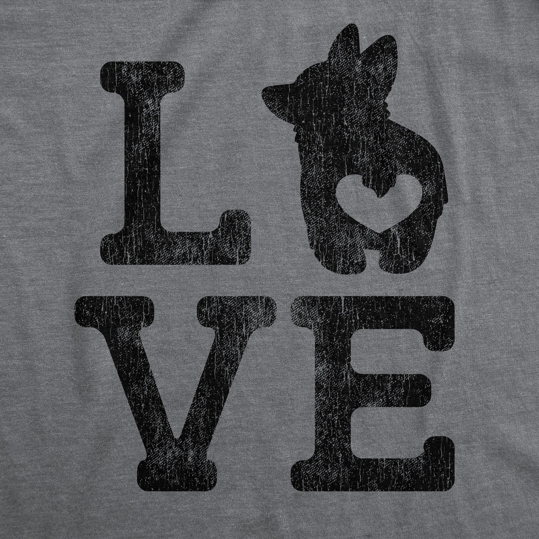 Love Corgi Women's T Shirt