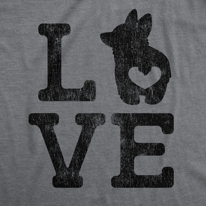Love Corgi Women's T Shirt