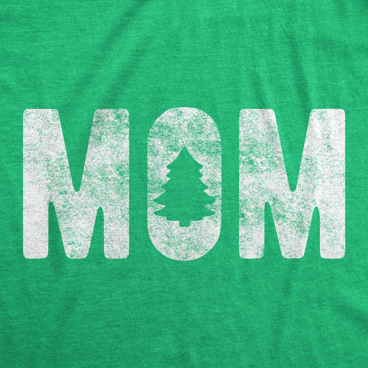 Funny Heather Green - Mom Mom Christmas Womens T Shirt Nerdy Christmas Tee