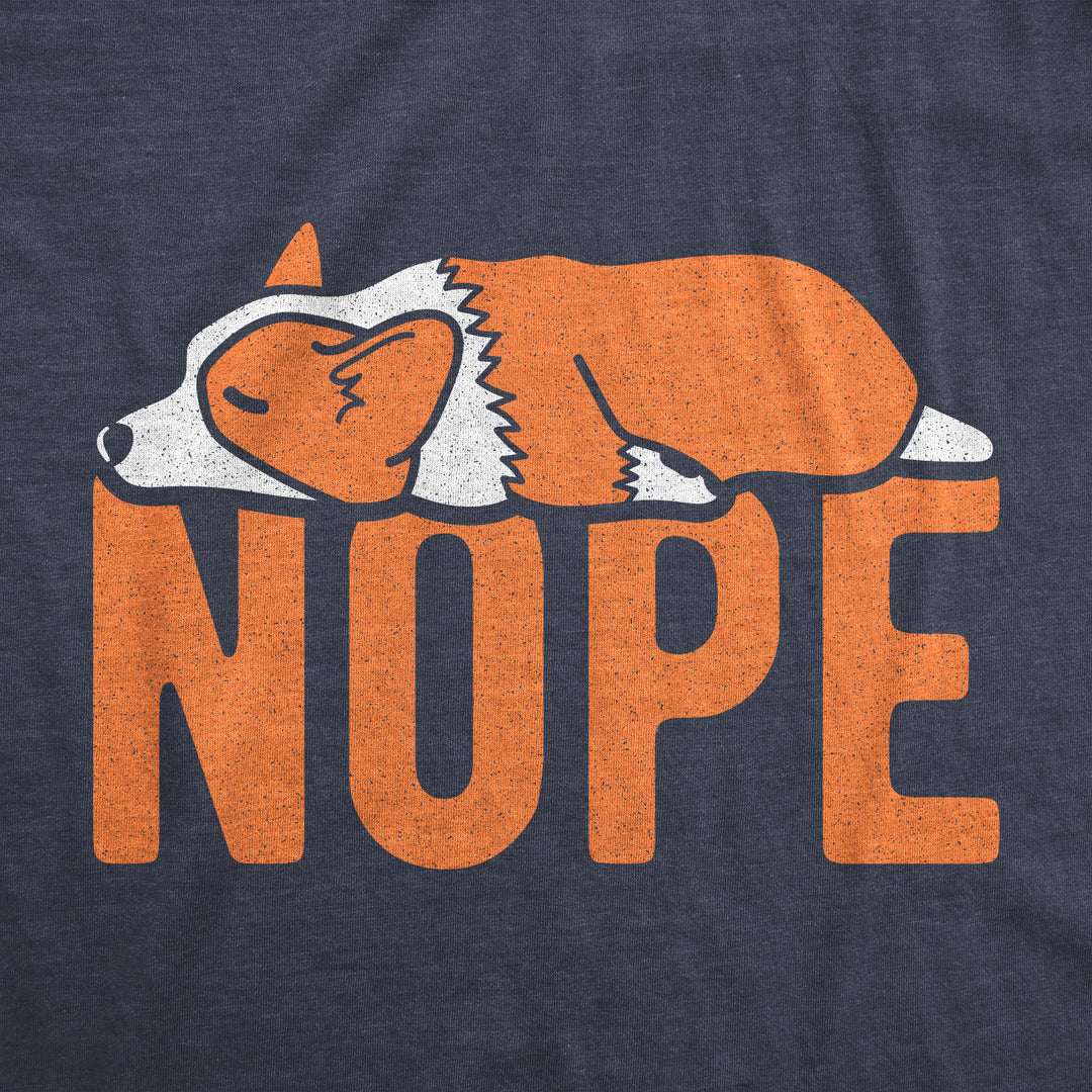 Nope Corgi Women's T Shirt