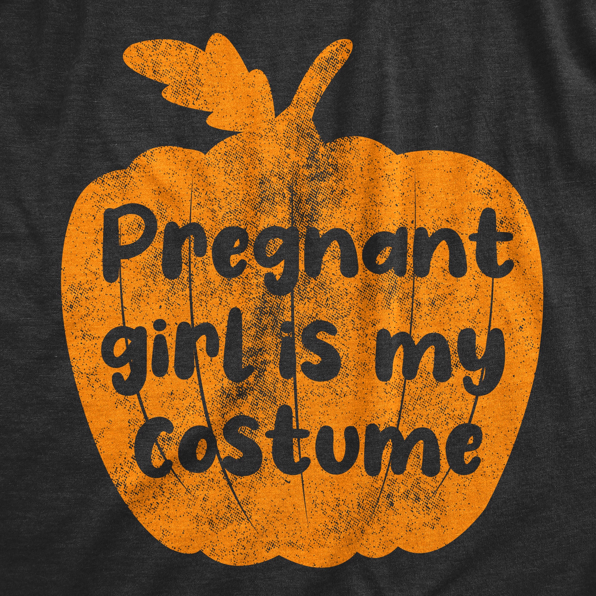 Funny Heather Black Pregnant Girl Costume Maternity T Shirt Nerdy Halloween Tee