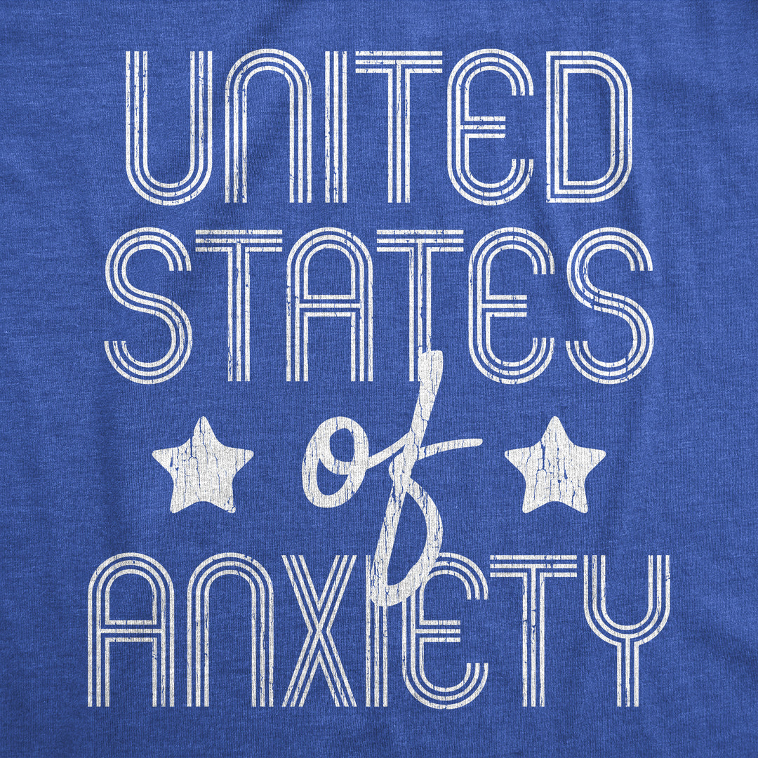 United States Of Anxiety Women's T Shirt