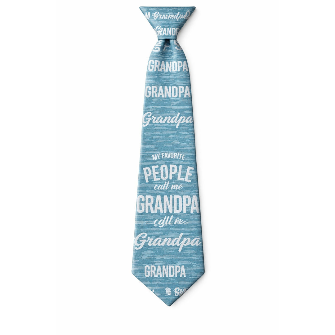 My Favorite People Call Me Grandpa Tie