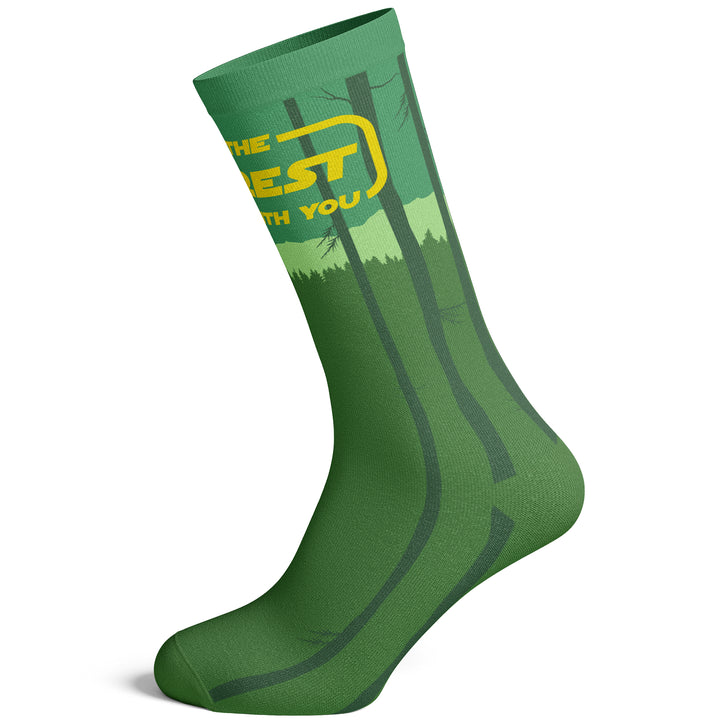 Men's May The Forest Be With You Socks
